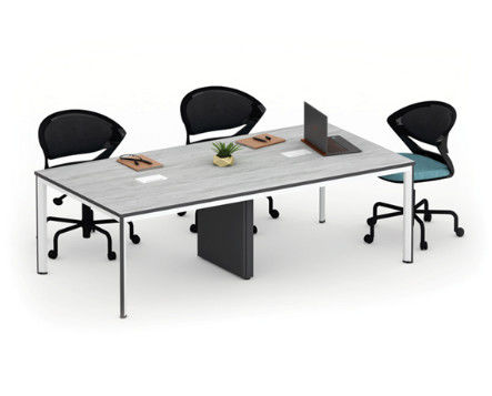 Mesas de aço modernas duráveis da sala de conferências do projeto simples do mobiliário de escritório