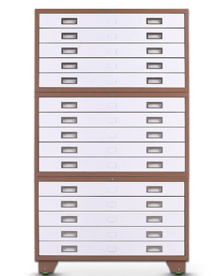Armário de arquivo de aço personalizado do mapa do armário do desenho do papel do mobiliário de escritório A4