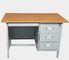 Mesa multifuncional colorida do mobiliário de escritório de aço destacável de 3 gavetas