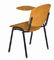 Cor de madeira de aço da mesa e da cadeira do estudo da mobília de escola da sala de aula da faculdade