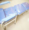 Metal a cadeira de dobradura de aço das vendas da mobília da recepção do escritório da clínica do hospital