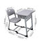 A tabela e a cadeira do estudo ajustaram a mobília de escola de aço de 760*650*450mm