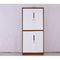 mobília de dobramento do armazenamento do balcão do armário de armazenamento do escritório de aço de 4 portas