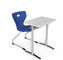 Mesa de aço moderna do estudo da tabela da escola da mesa da mobília da sala de aula do metal e da criança da cadeira