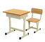 Tabela de aço do estudo da mobília da mobília de escola de Desk And Chair do estudante da sala de aula com gaveta