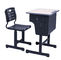 Mesas ajustáveis e mesas da mobília de escola do aço da tabela da criança do metal da mobília do aço da sala de aula da cadeira