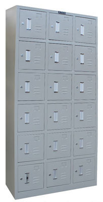 18 cacifos do escritório do metal do armazenamento da porta para serviço do OEM do escritório/escola/Gym