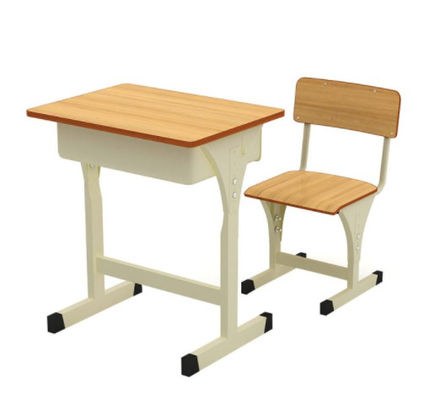 Tabela de aço do estudo da mobília da mobília de escola de Desk And Chair do estudante da sala de aula com gaveta