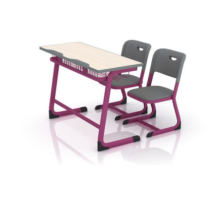 Estudante Desk And Chairs da tabela de Chair With Writing do estudante da sala de aula para a mobília de escola da sala de aula