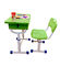 Aprendendo mesas e cadeiras para estudantes da escola de aço do mobiliário de escritório