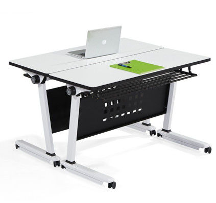 Da atividade de aço inoxidável do mobiliário de escritório do quadro do metal mesas de dobramento do treinamento