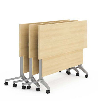 Da atividade de aço inoxidável do mobiliário de escritório do quadro do metal mesas de dobramento do treinamento