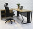 Mesa de escritório administrativa do quadro de aço inoxidável, mobiliário de escritório de 18 - de 25mm Steeline