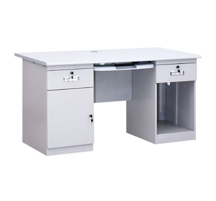 Gaveta de Computer Table With do estudante da mobília de escola do aço da tabela de escrita da biblioteca